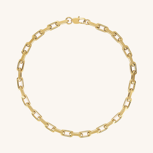 Chelsea Chunky Chain Necklace (Gold)