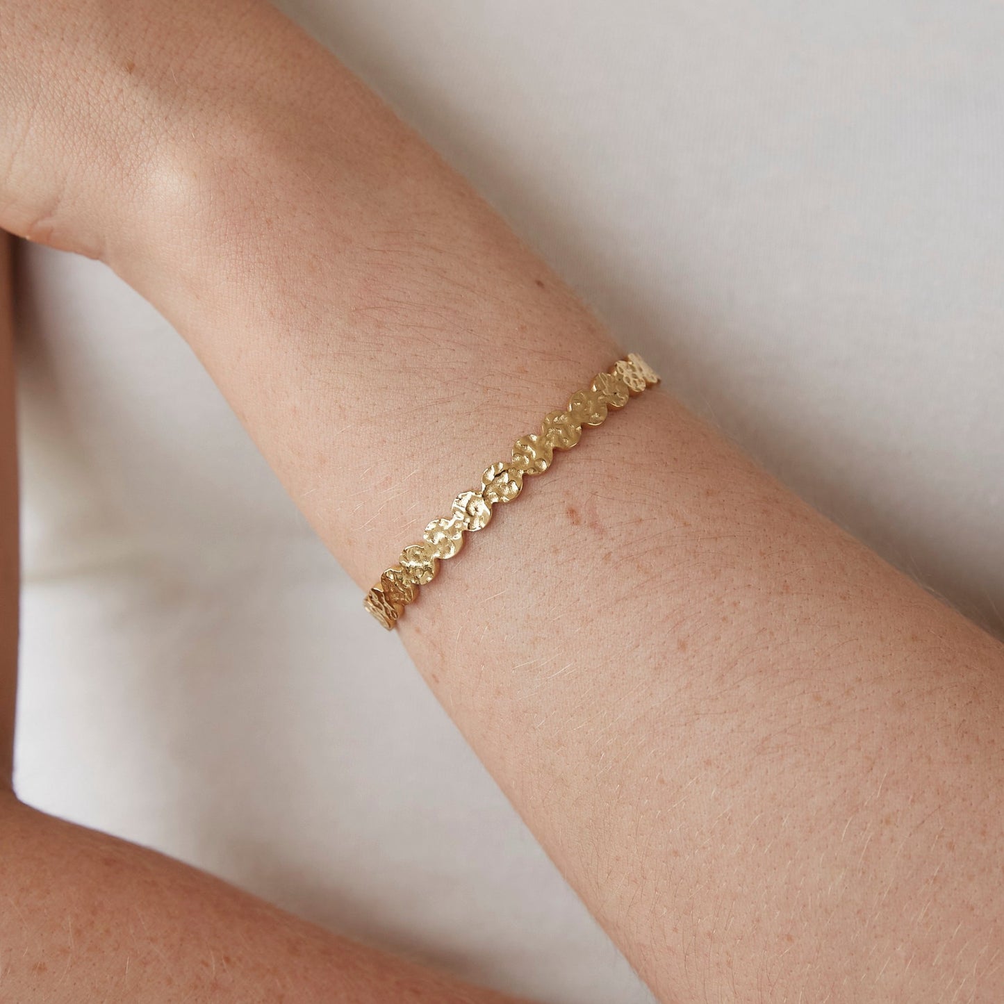 Emma Gold Cuff (Gold & Silver)