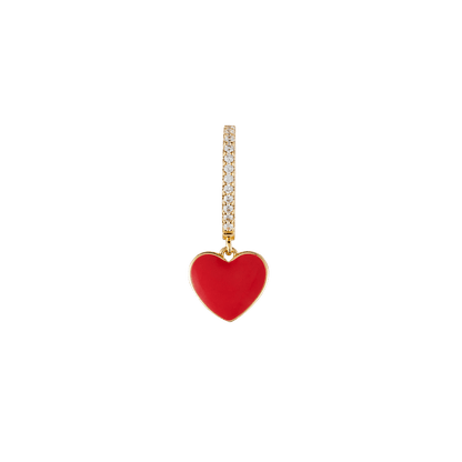 Heart Necklace Charm (6 Colours)